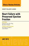 Lam |  Heart Failure with Preserved Ejection Fraction, an Issue of Heart Failure Clinics | Buch |  Sack Fachmedien