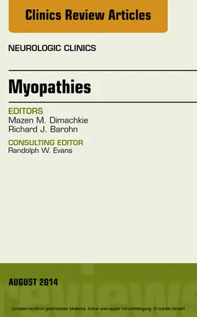 Dimachkie | Myopathies, An Issue of Neurologic Clinics | E-Book | sack.de