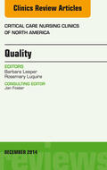 Leeper |  Quality, An Issue of Critical Nursing Clinics of North America, | eBook | Sack Fachmedien