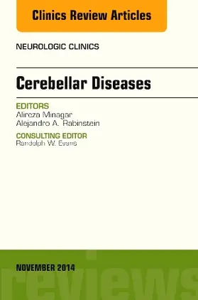 Minagar |  Cerebellar Disease, an Issue of Neurologic Clinics | Buch |  Sack Fachmedien