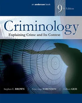 Brown / Esbensen / Geis |  Criminology | Buch |  Sack Fachmedien