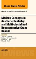 Calamia |  Modern Concepts in Aesthetic Dentistry and Multi-disciplined Reconstructive Grand Rounds, An Issue of Dental Clinics of North America | Buch |  Sack Fachmedien