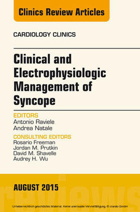 Raviele | Clinical and Electrophysiologic Management of Syncope, An Issue of Cardiology Clinics, | E-Book | sack.de