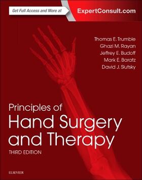 Trumble / Rayan / Baratz | Principles of Hand Surgery and Therapy | Buch | 978-0-323-39975-3 | sack.de