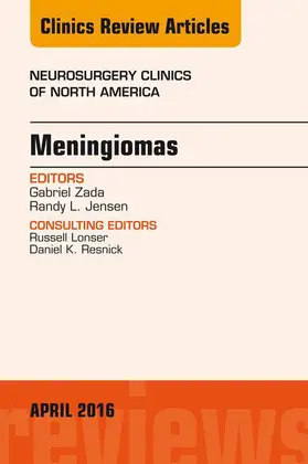 Zada / Jensen |  Meningiomas, An issue of Neurosurgery Clinics of North America | eBook | Sack Fachmedien