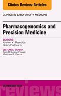 Reynolds / Valdes |  Pharmacogenomics and Precision Medicine, An Issue of the Clinics in Laboratory Medicine, | eBook | Sack Fachmedien