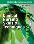 Perry / Potter / Ostendorf |  Skills Performance Checklists for Clinical Nursing Skills & Techniques | Buch |  Sack Fachmedien