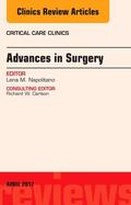 Napolitano |  Advances in Surgery, an Issue of Critical Care Clinics | Buch |  Sack Fachmedien