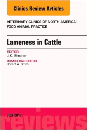Shearer |  Lameness in Cattle, an Issue of Veterinary Clinics of North America: Food Animal Practice | Buch |  Sack Fachmedien