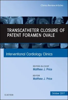 Price |  Transcatheter Closure of Patent Foramen Ovale, an Issue of Interventional Cardiology Clinics | Buch |  Sack Fachmedien