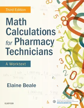 Beale RPh / Beale |  Math Calculations for Pharmacy Technicians E-Book | eBook | Sack Fachmedien