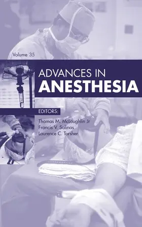 McLoughlin / Salinas / Torsher |  Advances in Anesthesia 2017 | eBook | Sack Fachmedien