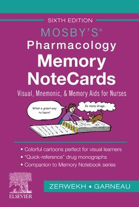 Garneau / Zerwekh | Mosby's Pharmacology Memory NoteCards | Buch | 978-0-323-66191-1 | sack.de