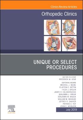 Azar | Unique or Select Procedures, an Issue of Orthopedic Clinics | Buch | 978-0-323-68211-4 | sack.de