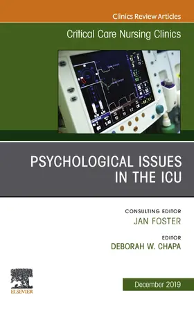 Chapa |  Psychologic Issues in the ICU, An Issue of Critical Care Nursing Clinics of North America | eBook | Sack Fachmedien