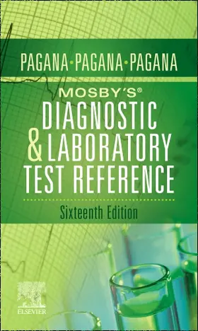 Pagana | Mosby's(r) Diagnostic and Laboratory Test Reference | Buch | 978-0-323-68355-5 | sack.de