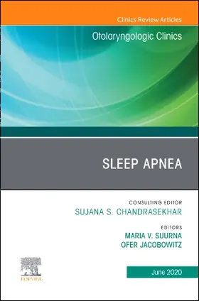 Suurna / Jacobowitz |  Sleep Apnea, an Issue of Otolaryngologic Clinics of North America | Buch |  Sack Fachmedien