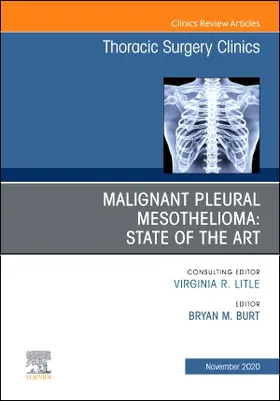 Burt |  Malignant Pleural Mesothelioma, an Issue of Thoracic Surgery Clinics | Buch |  Sack Fachmedien