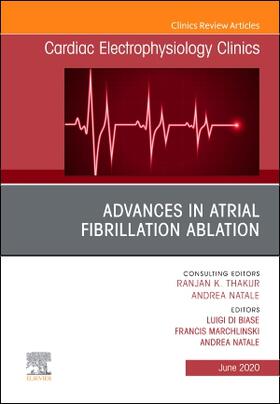 Biase / Marchlinski / Natale |  Advances in Atrial Fibrillation Ablation, an Issue of Cardiac Electrophysiology Clinics | Buch |  Sack Fachmedien