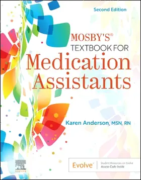 Anderson |  Mosby's Textbook for Medication Assistants | Buch |  Sack Fachmedien