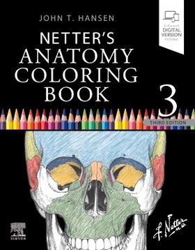 Hansen | Netter's Anatomy Coloring Book | Buch | 978-0-323-82673-0 | sack.de