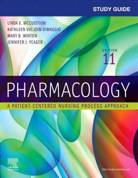 Yeager / McCuistion / Vuljoin DiMaggio |  Study Guide for Pharmacology | Buch |  Sack Fachmedien