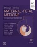 Lockwood / Copel / Moore |  Creasy and Resnik's Maternal-Fetal Medicine | Buch |  Sack Fachmedien