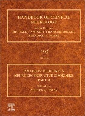 Precision Medicine in Neurodegenerative Disorders: Part II Volume 193 | Buch | 978-0-323-85555-6 | sack.de
