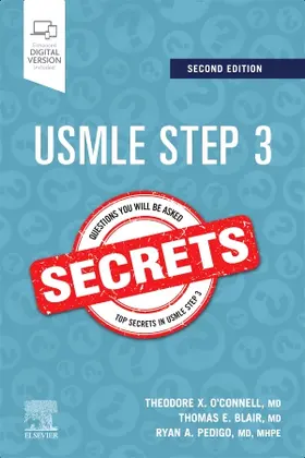O'Connell / Blair / Pedigo | USMLE Step 3 Secrets | Buch | 978-0-323-87855-5 | www.sack.de