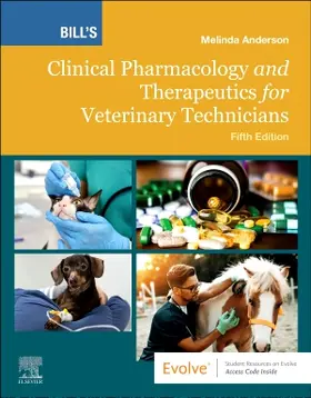 Anderson | Bill's Clinical Pharmacology and Therapeutics for Veterinary Technicians | Buch | 978-0-323-88040-4 | www.sack.de