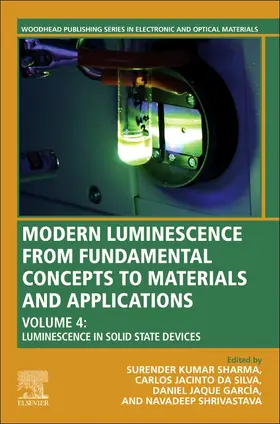 Sharma / Jacinto da Silva / Garcia |  Modern Luminescence from Fundamental Concepts to Materials and Applications: Volume 4: Luminescence in Solid State Devices | Buch |  Sack Fachmedien