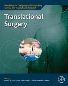Eltorai | Translational Surgery | E-Book | www.sack.de