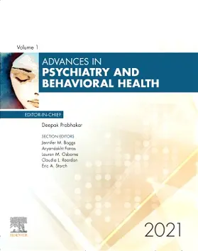 Prabhakar | Advances in Psychiatry and Behavioral Heath, 2021 | Buch | 978-0-323-92013-1 | www.sack.de