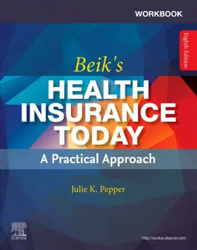 Pepper |  Workbook for Beik's Health Insurance Today | Buch |  Sack Fachmedien