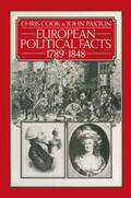 Cook / Paxton |  European Political Facts 1789-1848 | Buch |  Sack Fachmedien