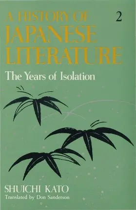 Kato |  A History of Japanese Literature | Buch |  Sack Fachmedien