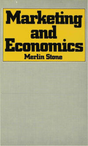 Stone | Marketing and Economics | Buch | 978-0-333-22348-2 | sack.de