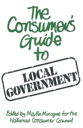 Minogue |  A consumer's guide to local government | Buch |  Sack Fachmedien