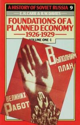 Carr / Davies | A History of Soviet Russia: 4 Foundations of a PlannedEconomy,1926-1929 | Buch | 978-0-333-24570-5 | sack.de