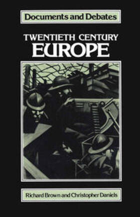 Brown / Daniels | 20TH-CENTURY EUROPE 1981/E | Buch | 978-0-333-27984-7 | sack.de