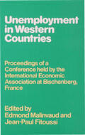 Malinvaud / Fitoussi |  Unemployment in Western Countries | Buch |  Sack Fachmedien