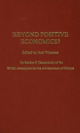 Wiseman |  Beyond Positive Economics? | Buch |  Sack Fachmedien