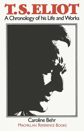 Behr |  T. S. Eliot | Buch |  Sack Fachmedien