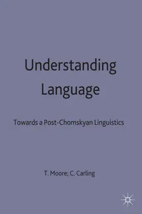 Moore / Carling |  Understanding Language | Buch |  Sack Fachmedien