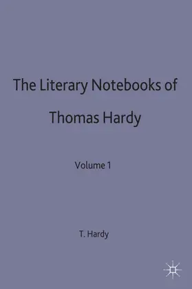 Hardy / Björk |  The Literary Notebooks of Thomas Hardy | Buch |  Sack Fachmedien