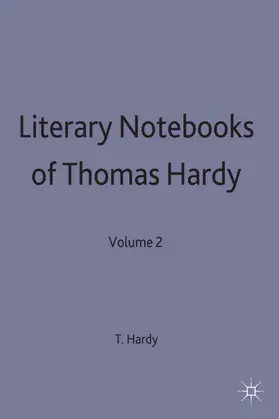 Hardy / Björk |  The Literary Notebooks of Thomas Hardy | Buch |  Sack Fachmedien