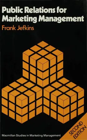 Jefkins | Public Relations for Marketing Management | Buch | 978-0-333-35915-0 | www.sack.de