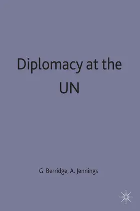Jennings / Berridge |  Diplomacy at the Un | Buch |  Sack Fachmedien