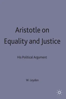 Leyden |  Aristotle Equality Justice | Buch |  Sack Fachmedien
