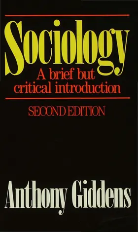 Giddens |  Sociology | Buch |  Sack Fachmedien